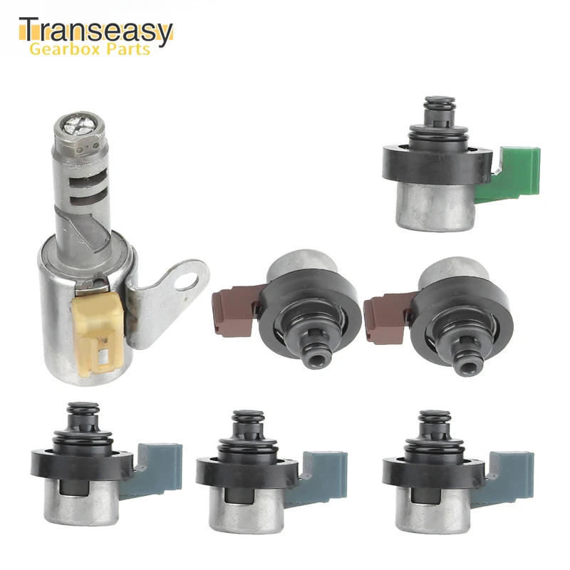 4EAT Transmission Solenoids Kit Suit For Subaru Forester 2.5 Outback 31705-AA440 7PCS Automobiles Parts