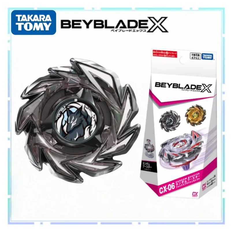 Genuino TOMY BEYBLADE X giroscopio giratorio de alta velocidad CX-06 caja ciega aleatoria confirmado juego de batalla de mesa juguete para regalo para niños