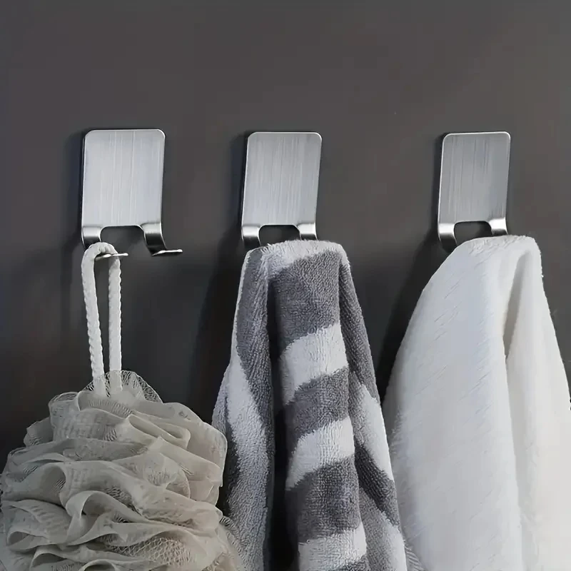 الفولاذ المقاوم للصدأ الحلاقة حامل الرجال الحلاقة حامل تخزين هوك جدار رف الحلاقة حامل اكسسوارات المطبخ الحمام #3