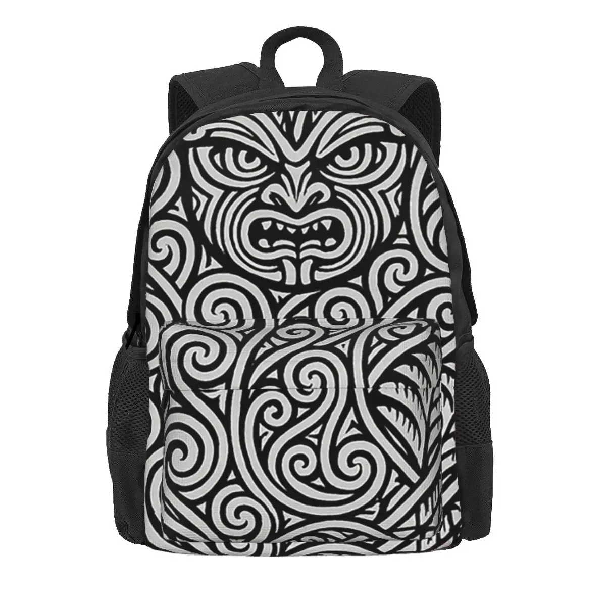 

Tribal Maori Warrior Tattoo New Zealand Proud Backpack Daypack Large Capacity BookBag School Bag Shoulder Bags for Men Women