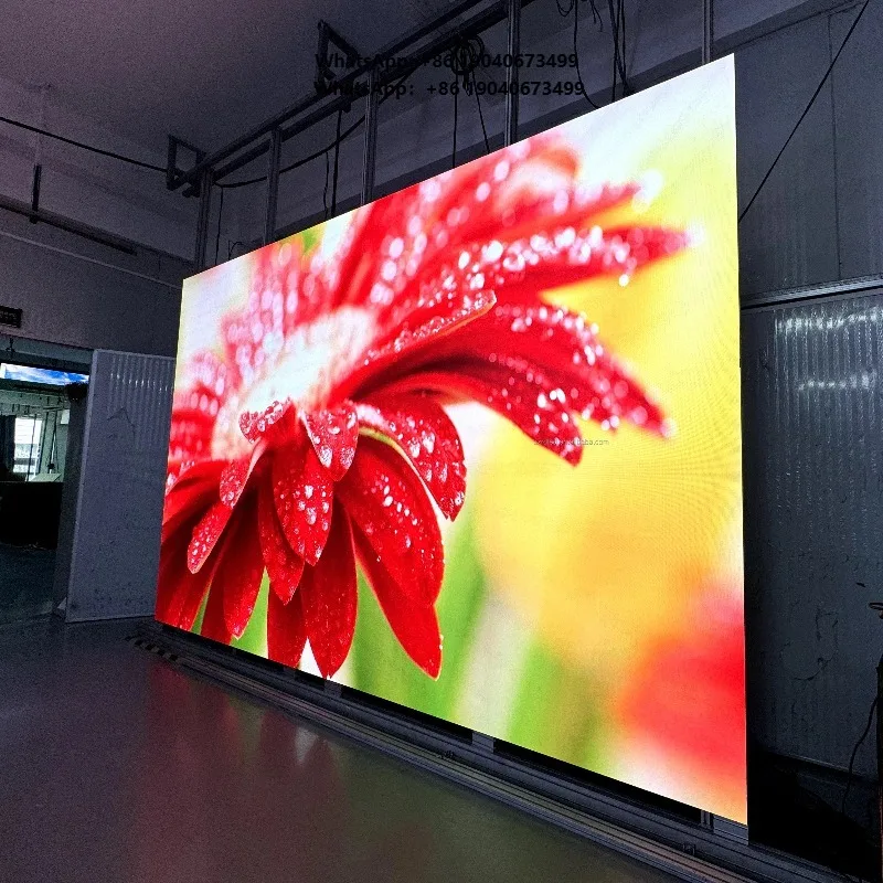 LED Flip Chip COB Wall-Mounted Indoor P0.9 0.9mm Pixel Pitch Video Wall Display for Retail Store LJJ