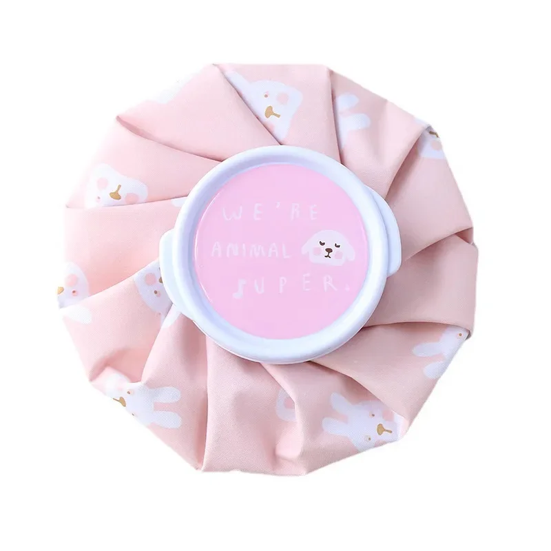Cloth Ice Pack Household Folding Ice Pack Cartoon Thickening Leakproof Hot Water Bag Cold and Hot Compress Physiotherapy Bag Wat image 5