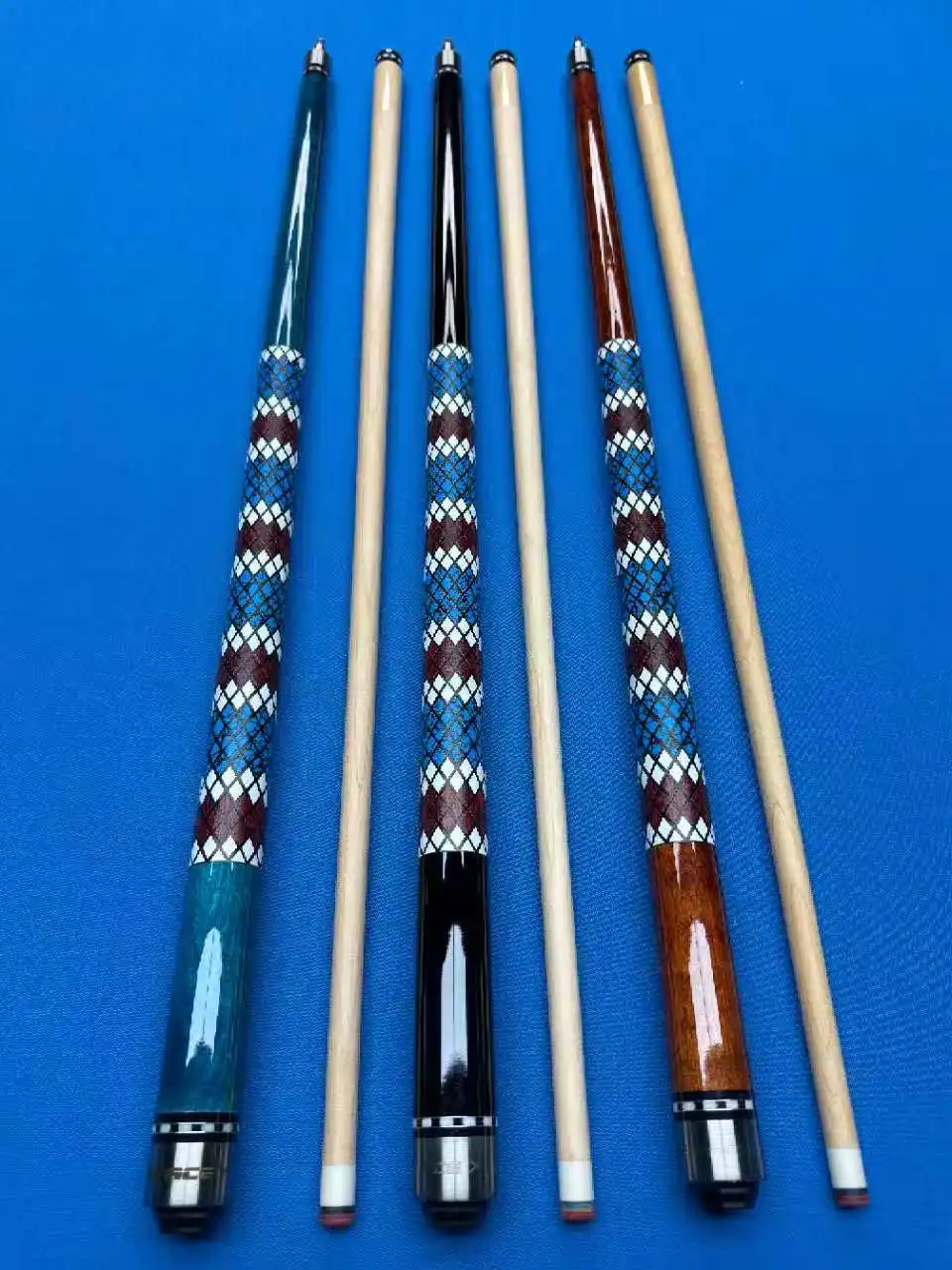 STLF جودة عالية Space X Maple Member Cue Sticks طبقة الطويق طرف الرأس الكبير #2