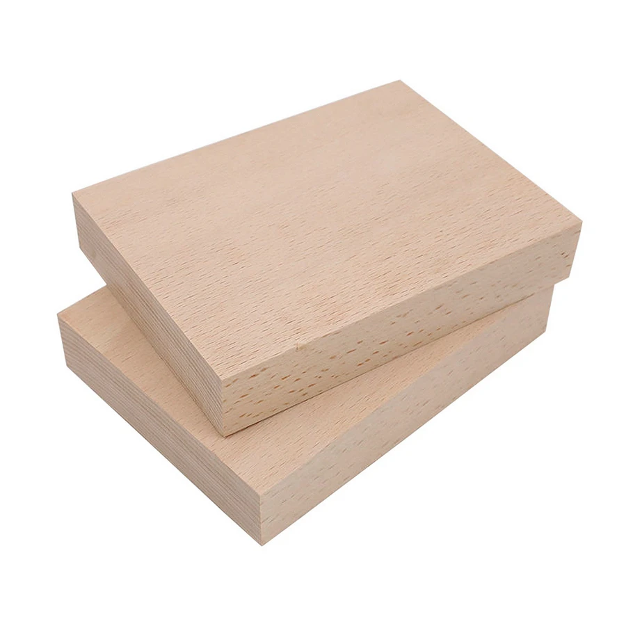 1PCS Carving Wood Blocks East Europe Beech Wood Block Strip Panel Carving Wood Blocks Untreated Carving Block Carving Blanks