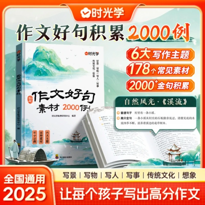 Accumulated 2000 Examples of Practical Essay Good Sentence Materials, High Scoring Essays for National General Primary Schools