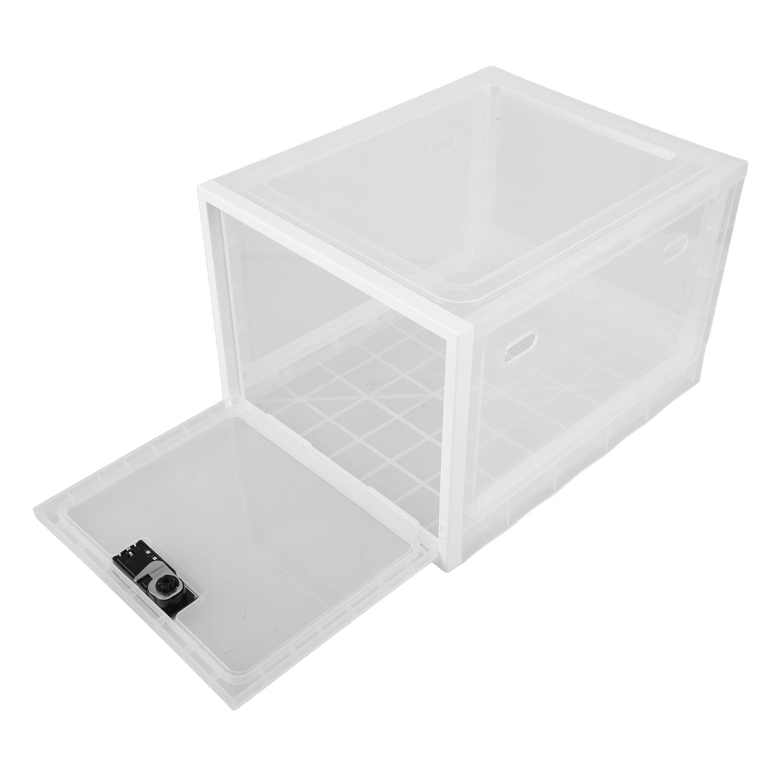 

Lockable Medicine Box Clear Acrylic Storage Container Portable Emergency Organizer Transparent Cabinet Food Preservation Box