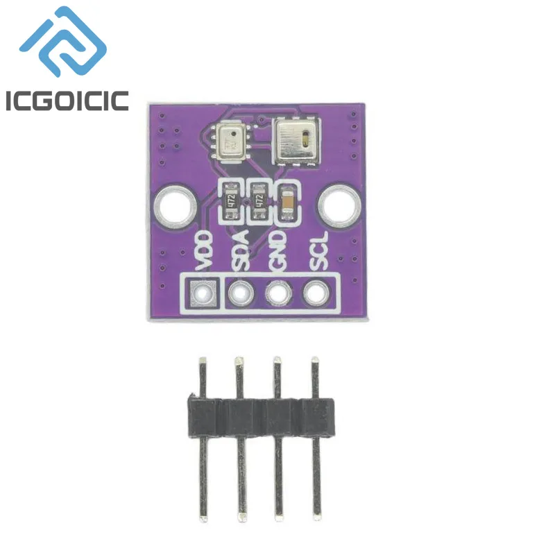 1-10pcs AHT20+BMP280 Temperature Humidity And Air Pressure Module High-precision Digital Temperature Humidity Air Sensor