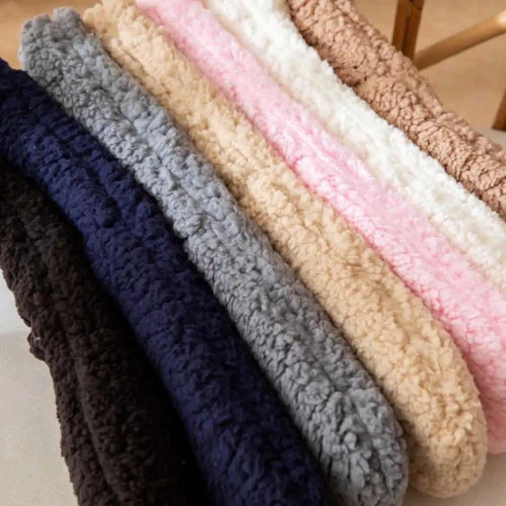 

Подарочные утолщенные хлопковые носки, однотонные холодостойкие носки-тапочки для сна, домашние тапочки для девочек