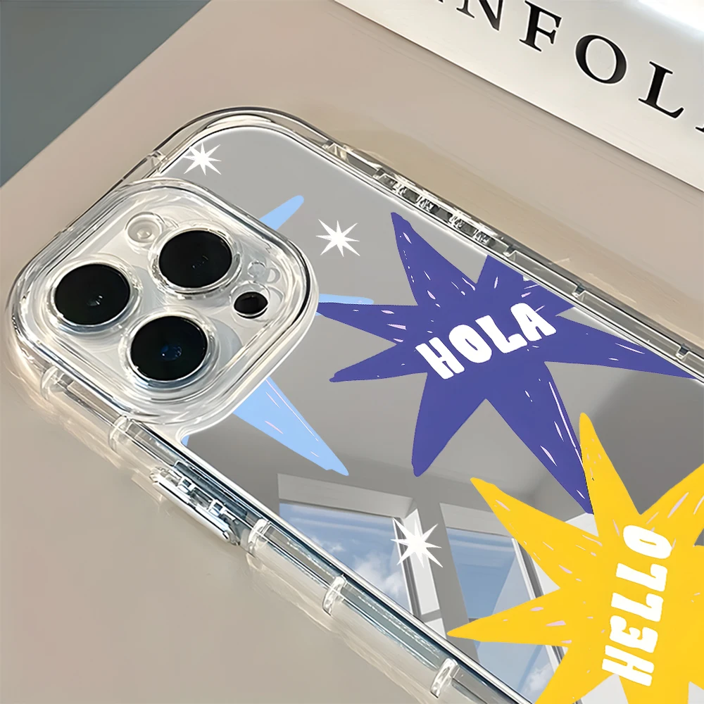Doodle Gelb Blau Stern Hello H – Phone Cases Yellow Bewertung und Preis