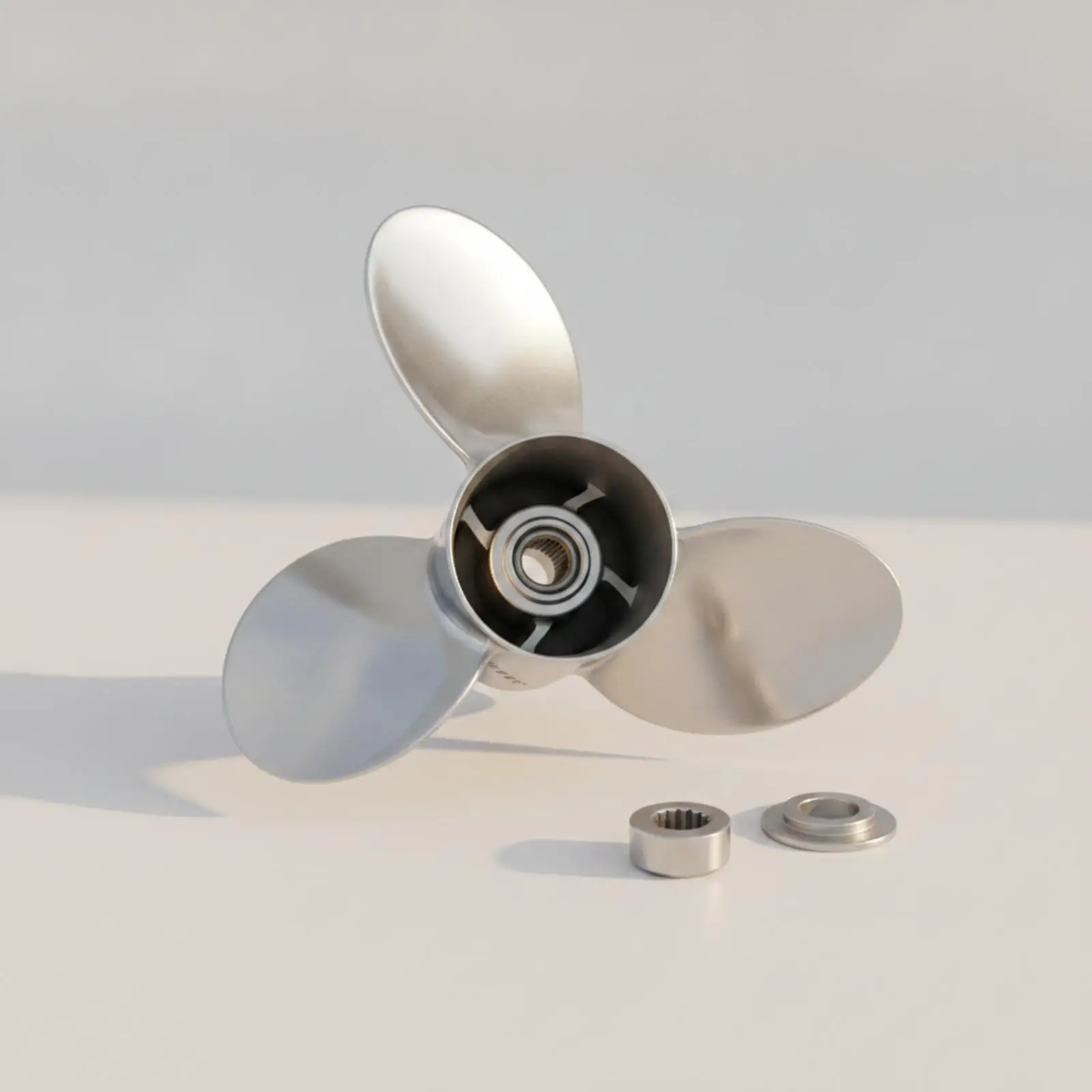 Boat Propeller Stainless Steel Marine Engine Prop for Suzuki Outboard