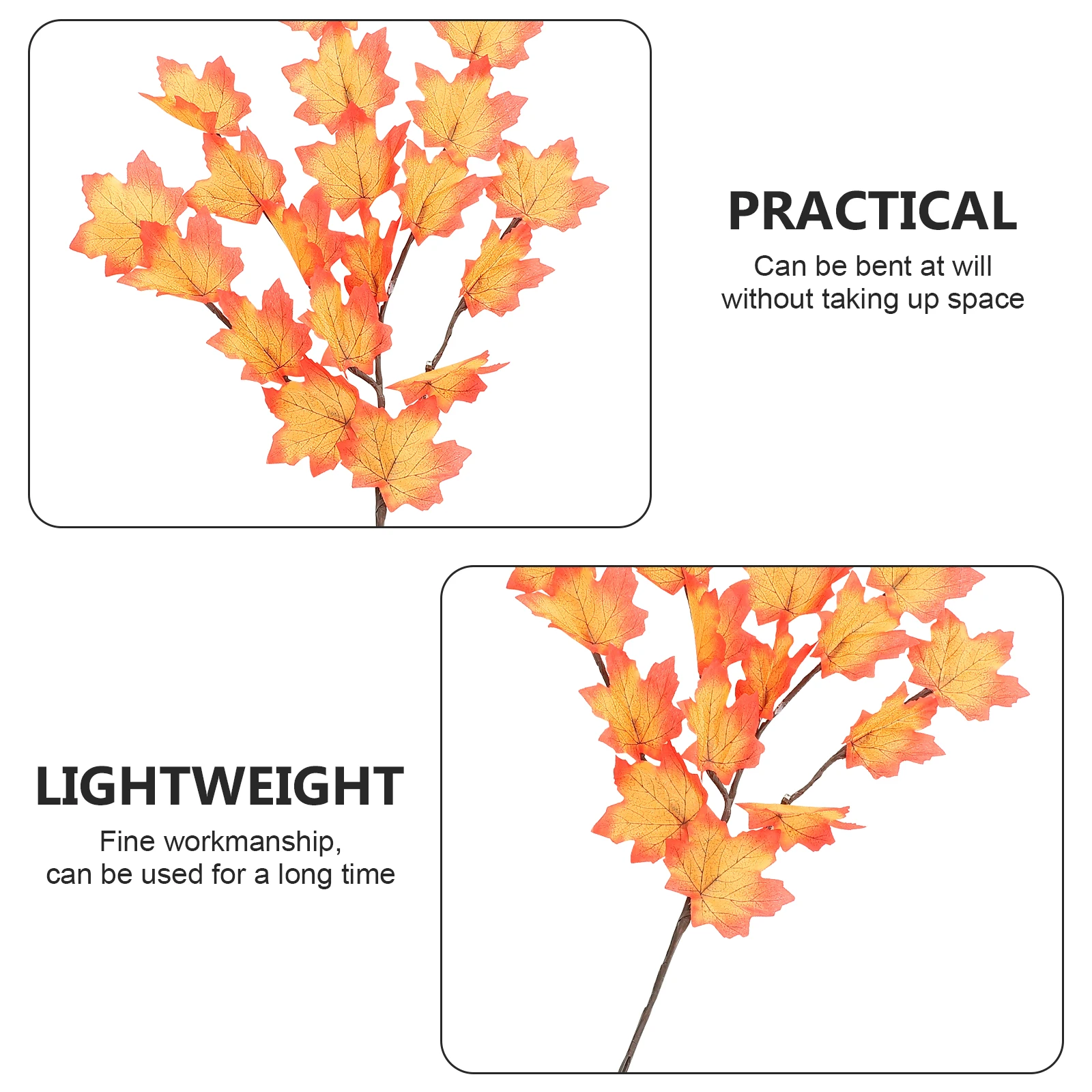 

2pcs Leaf Lamp Branches Light Decorative Autumn Tree ange LED for Home Bedroom Led Lamp Party Festive DIY Decor