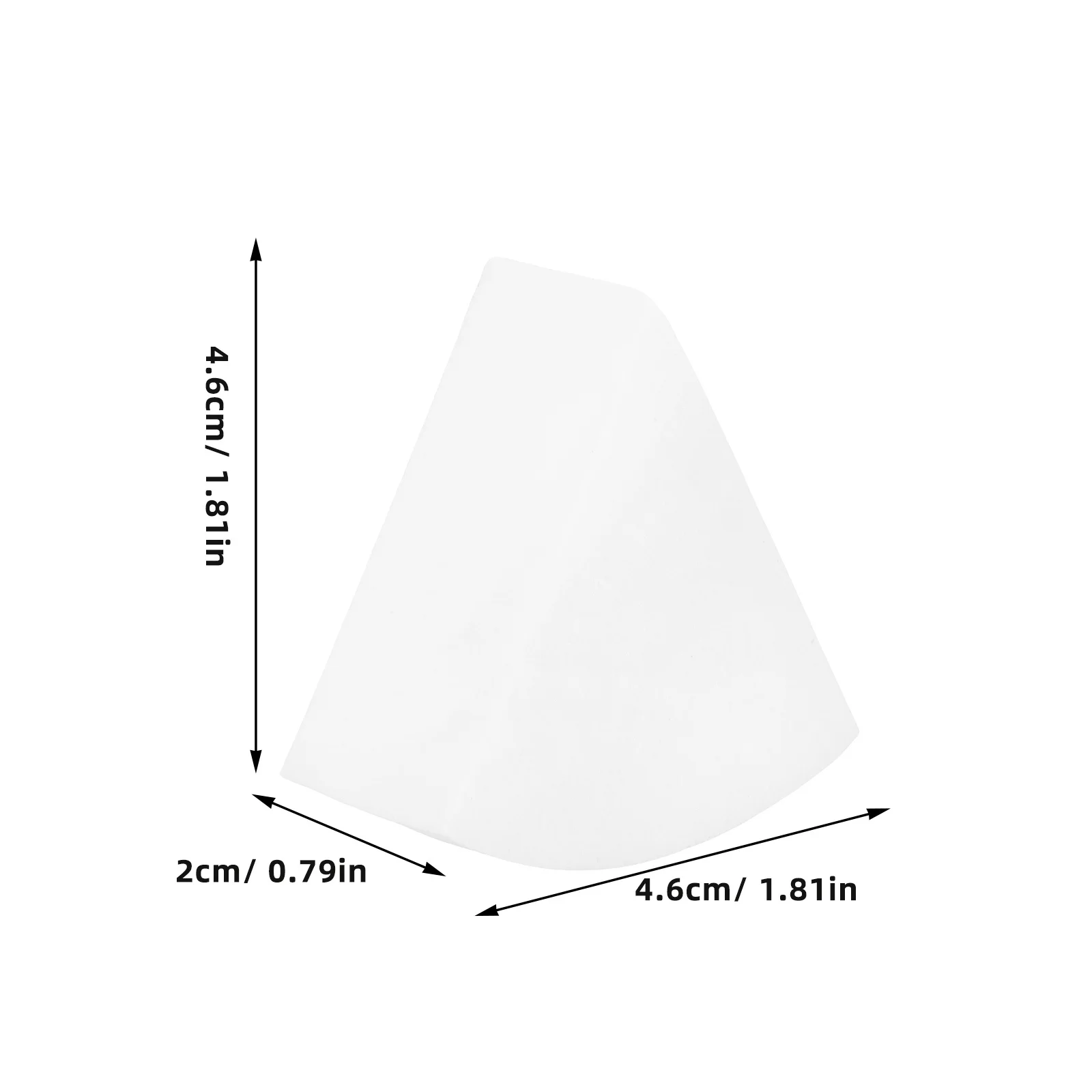 Base triangular de látex para maquillaje, 12 Uds., para polvos faciales, herramientas de maquillaje en polvo prensado, base cosmética