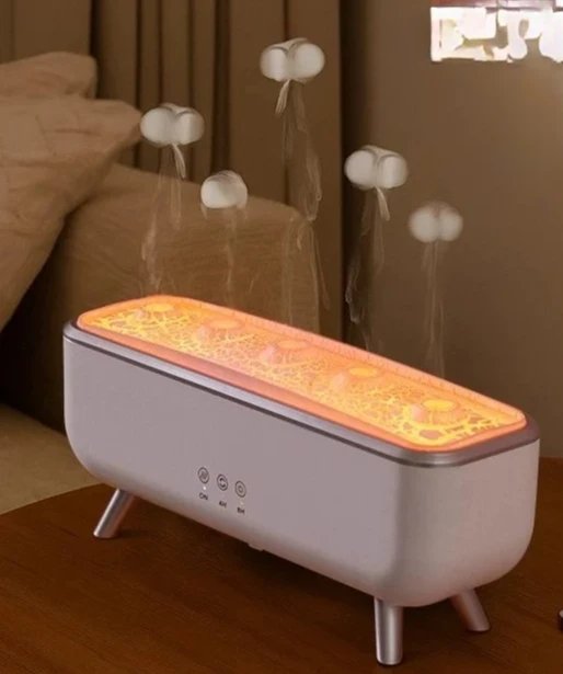 

Aroma diffuser automatic ring ring essential oil large spray atmosphere lamp ornament humidifier