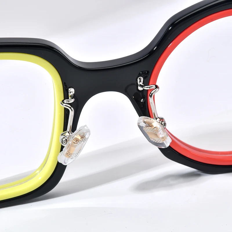 FONEX HEPIDEM Asetat Gözlük Çerçevesi Erkekler Yeni Yuvarlak Marka Tasarım Gözlük Kadın Retro Vintage Gözlük Japon Gözlük 9356