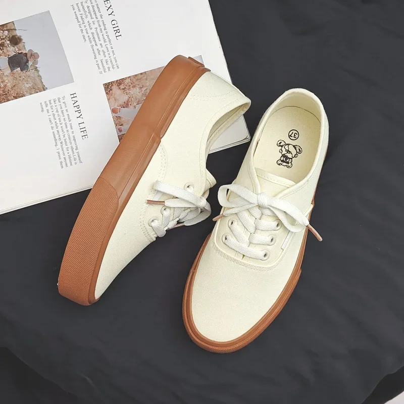 New Women Canvas Casual Shoes Fashion Candy Colors Canvas Sport Shoes Girl Student Sneaker