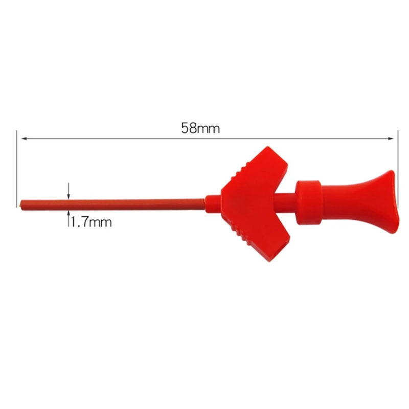 Mini SMD IC Test Hook Clip Jumper Test Probe Logic Analyzer Grabber Connect Dupont Test Lead Accessories