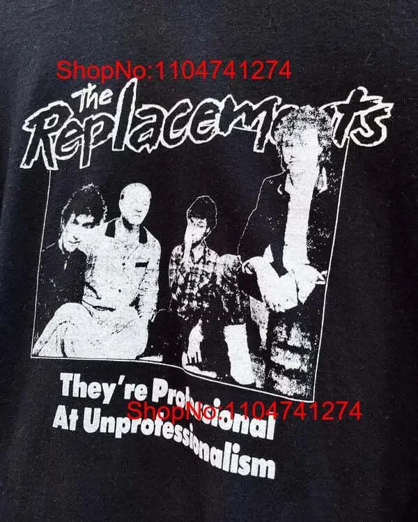 

The ReplacemenT T Shirt Black S 5XL VN5543 vintage Washed Soft fashion Breathable Stretched Stylish designer clothes homme