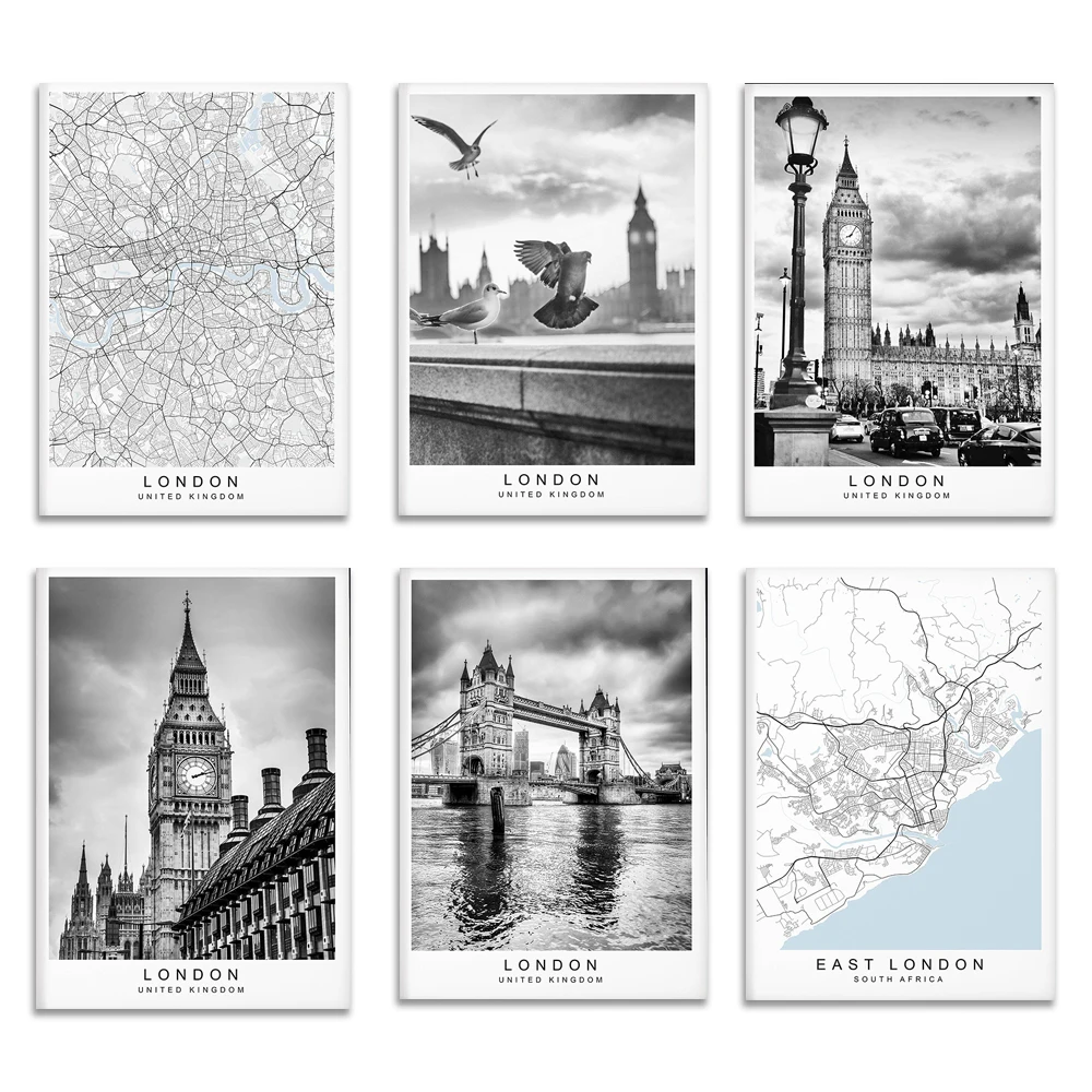 Londra Kenti Haritası Poster: Ev Dekorasyonunuz İçin En İyi Seçim mi?