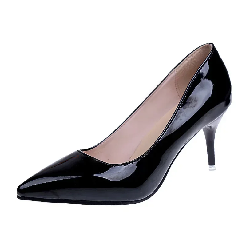 7cm Thin Heels Pumps Women Stiletto-heel Dress Women Shoes Wedding Official Leisure Shoes Plus Big Size 49 50