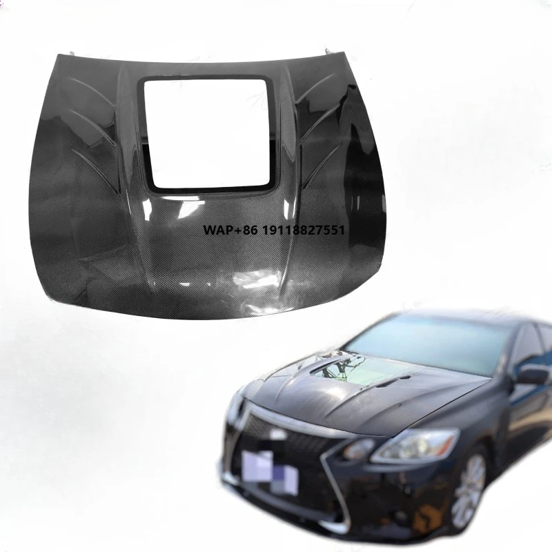 

Новый прозрачный капот из углеродного волокна Clear Style с креплением на винтах для GS300 350 450h 460 (2005-2011) (3K Twill Weave, на винтах)