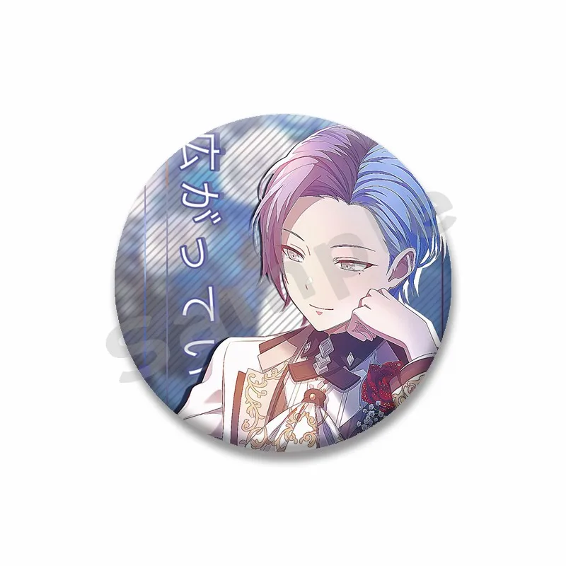 Project Sekai Colorful Stage Brooches Vivid BAD SQUAD Aoyagi Toya Badge Anime Peripheral Jewelry Enamel Pins for Bag Clothes