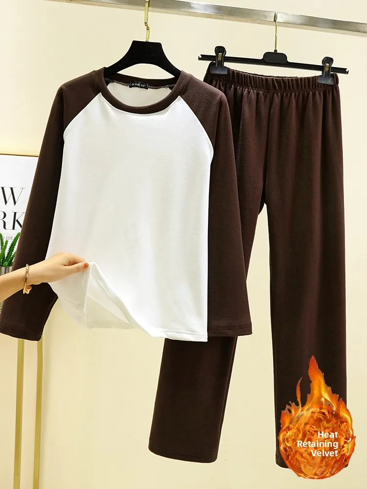 

Thiened Double-sided Flannel Spwear Women's Winter Large Size Spwear Color Fce Lined Casual Outerwear Warm T...