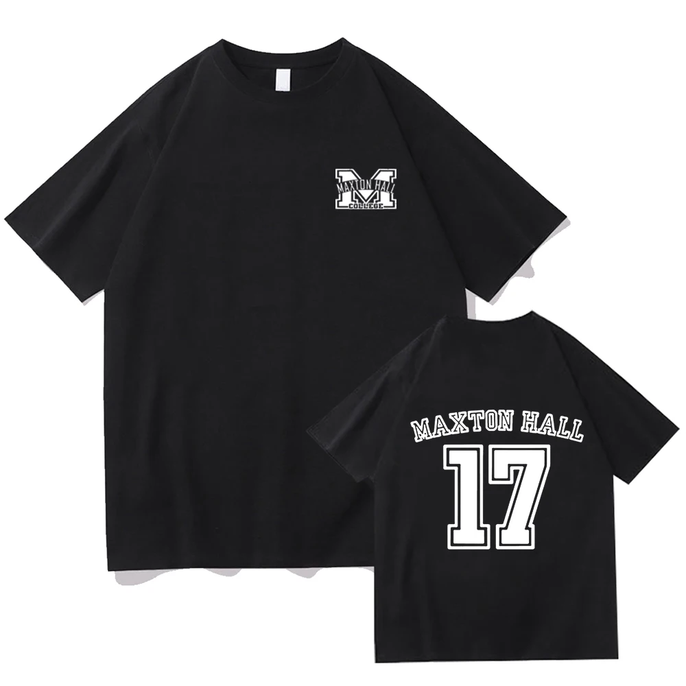 James Beaufort T-Shirts Maxton Hall 2024 Men/Women Clothing Harajuku Aesthetic Tops Unisex Streetwear Cotton Graphic TShirts