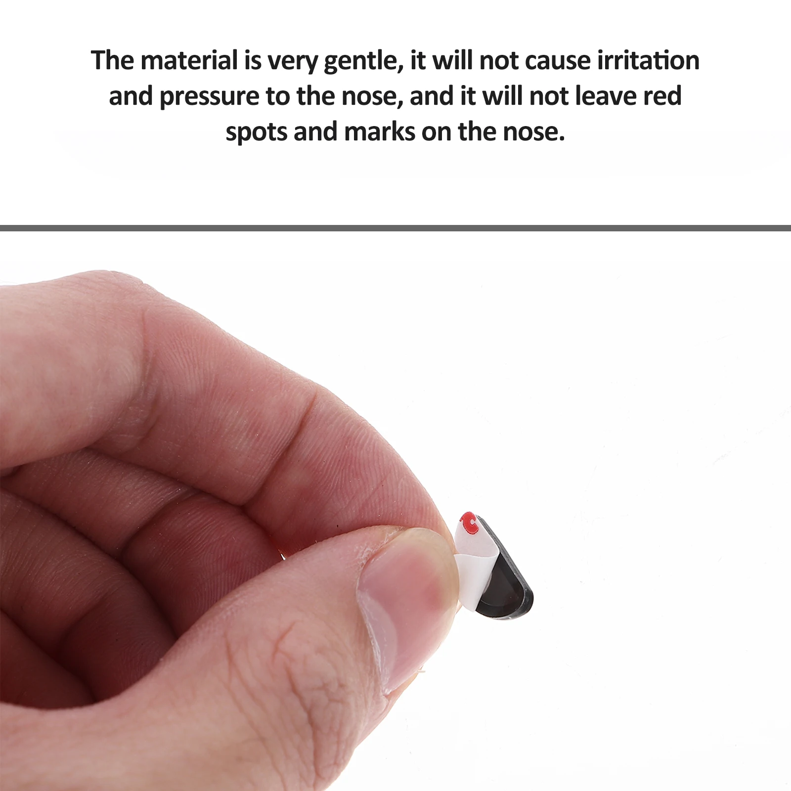 

20pcs For Eyeglasses Anti-Slip Silicone Glasses Nose Eye Glass Pads For Your Nose Pad Replacement Soft Cushion Pads