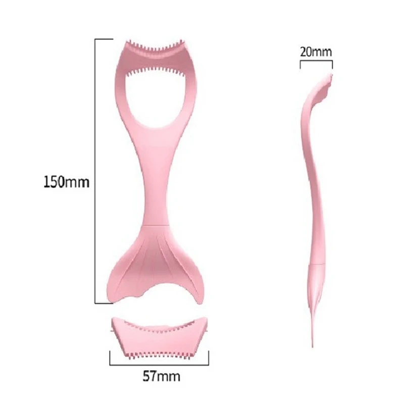 A47F-3-em-1 ferramenta de maquiagem lash silicone superior e inferior rímel aplicador lash guard reutilizável ferramenta de maquiagem dos olhos com delineador