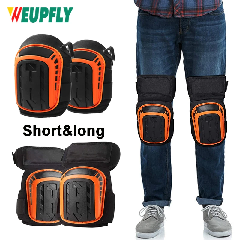 1 Pair Knee Pads,Construction Gel Knee Pads Tools,Heavy Duty Comfortable Anti-slip Foam Knee Pads for Cleaning Flooring & Garden