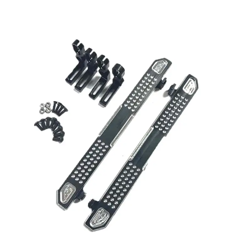 

T84C-симуляционная металлическая боковая пластина T4, регулируемая педаль для Traxxas TRX-4, пульт дистанционного управления, внедорожные альпинистские автомобильные аксессуары