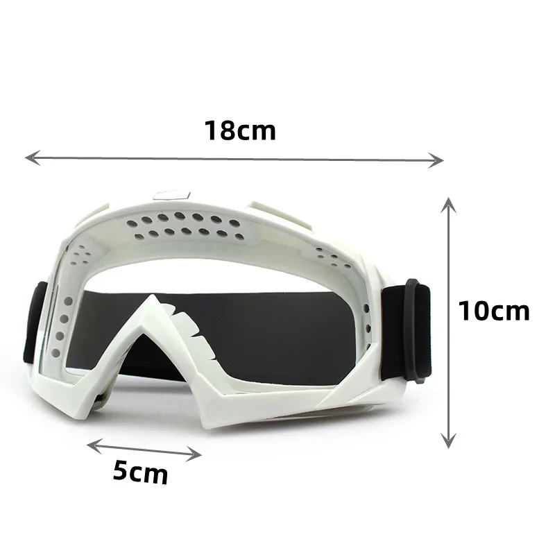 Motorcycle Goggles Off-road Skiing Goggles Outdoor Cycling Glasses High-quality Outer Frame Ultraviolet-proof Helmet Goggles