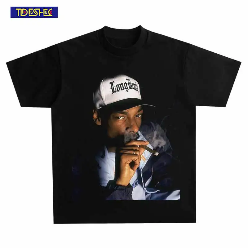 

2023 Harajuku T Shirt Portrait Graphic T Shirt Cotton Retro Tshirt Streetwear Men Hip Hop Europe and America Tops Tees Y2K