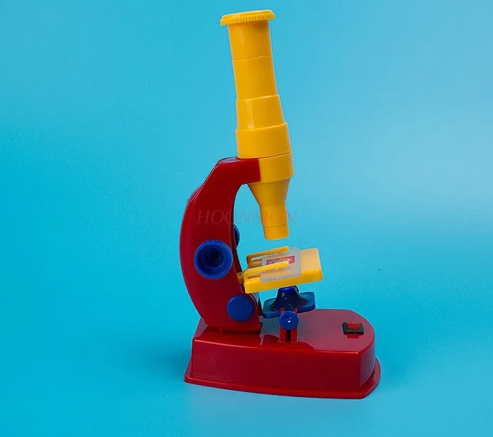 children's students science education optical toys technology DIY self-installed science and education 150 times microscope