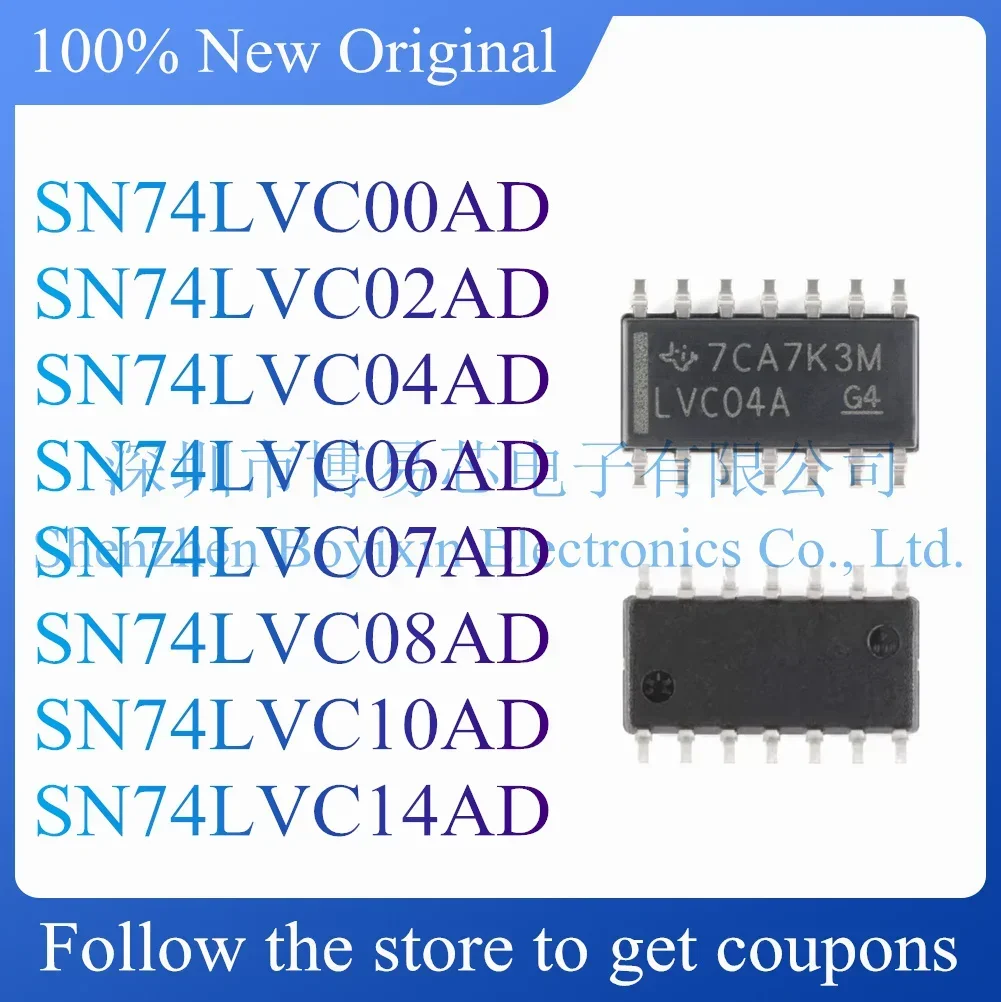 

NEW SN74LVC00AD SN74LVC02AD SN74LVC04AD SN74LVC06AD SN74LVC07AD SN74LVC08AD SN74LVC10AD SN74LVC14AD