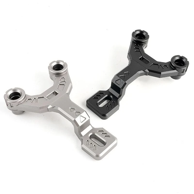 

High-quality A-pillar with spotlights to assist the special off-road modification of the robotic arm bracket