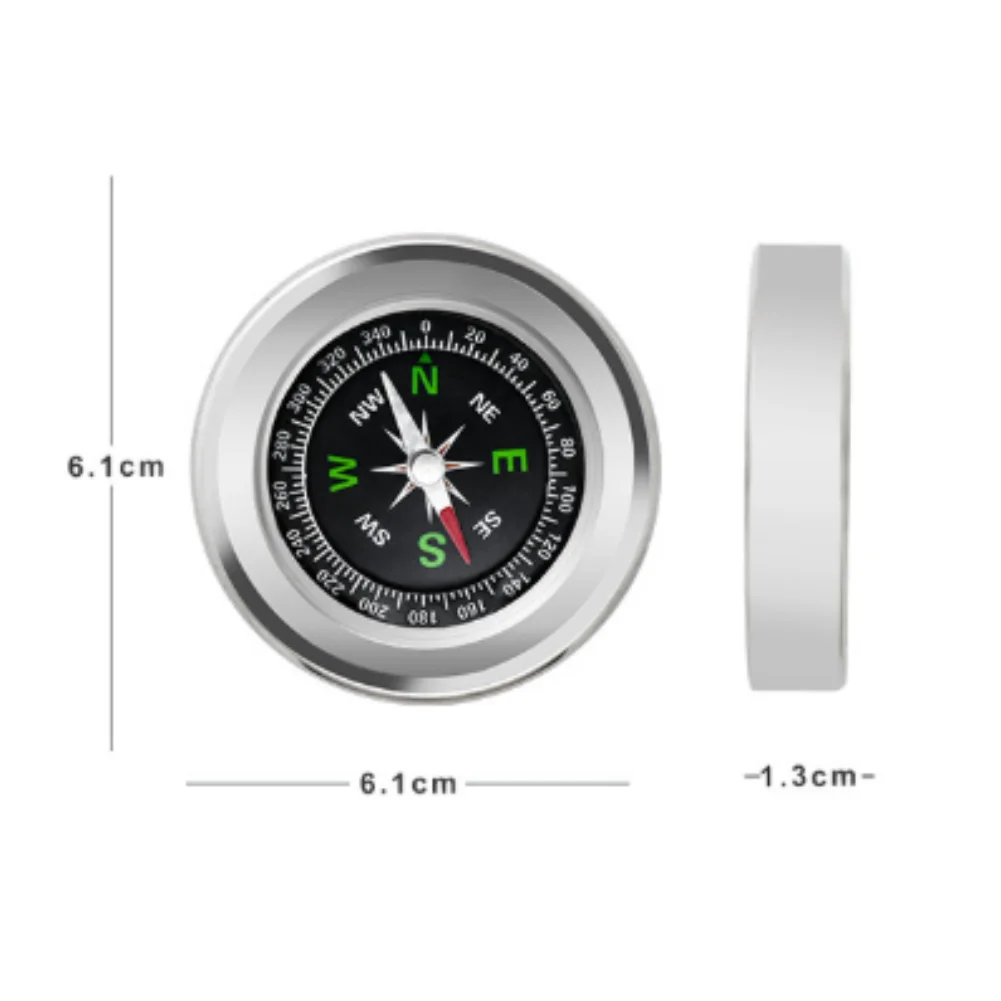 

Survival Stainless Steel with Accurate Needle and Waterproof Build Compact Design for Hiking and Outdoor Navigation