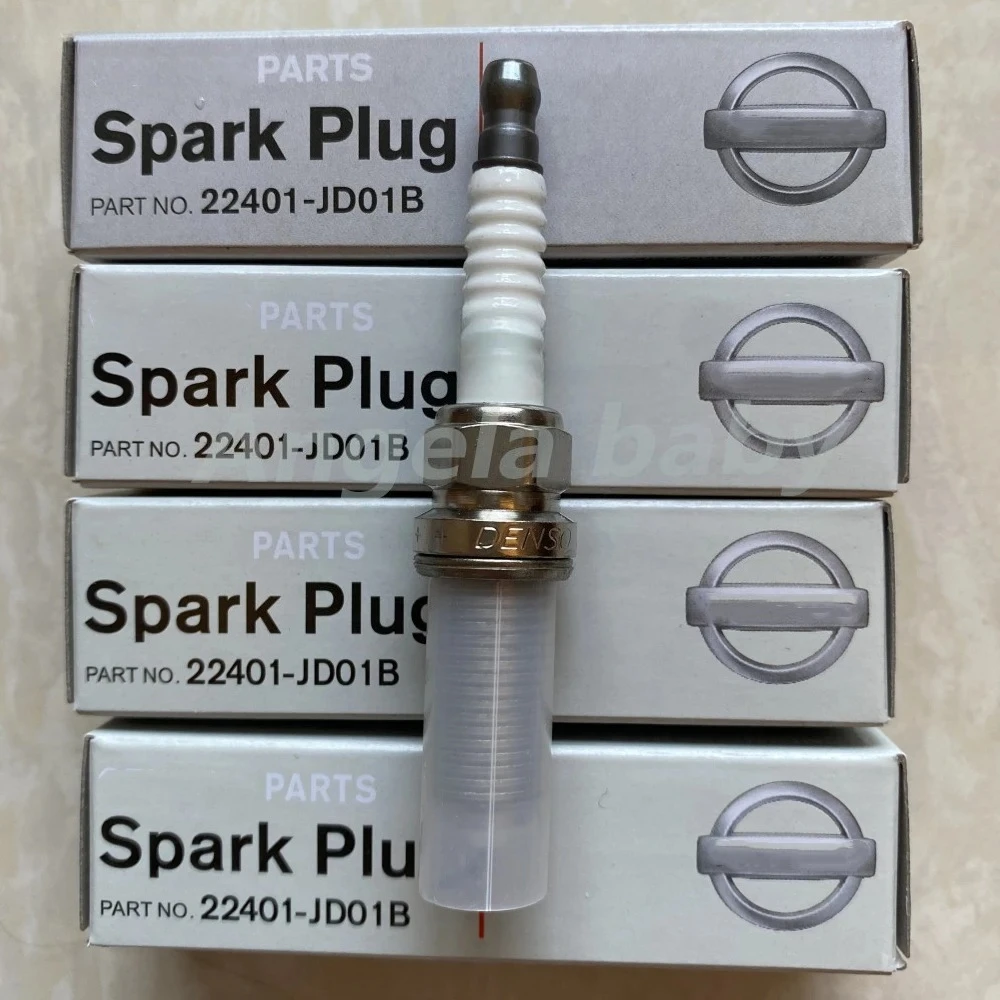 New Set Of 4 Pieces FXE20HR11 Iridium Spark Plug For Nissan Altima Sentra 22401-JD01B