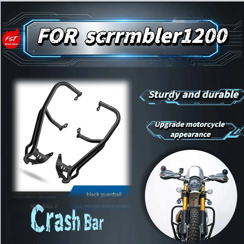 Tail Bag Rack - Pour Scrambler 1200 Retro : Ensemble