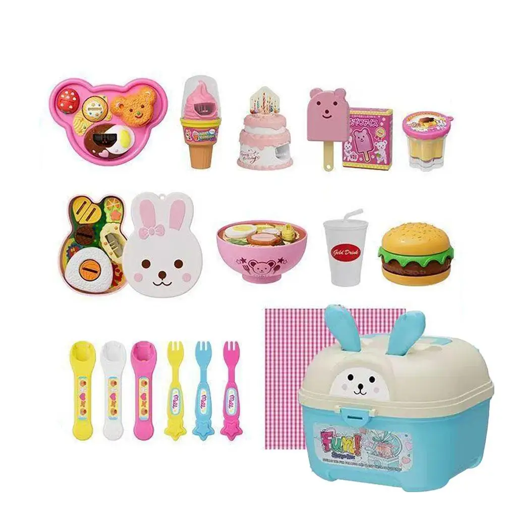 Play Kitchen Food Models Toys Food Feeding Hamburger ,Bowl, Plate ,Simulation Role Play Toys Children Early Education Gifts