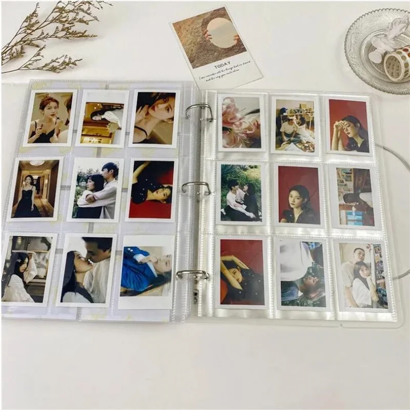 Large Capacity Photocard Binder Kpop Photo Album Instax Loose Leaf Album Name Card Collect Book Photocard Holder Card Book