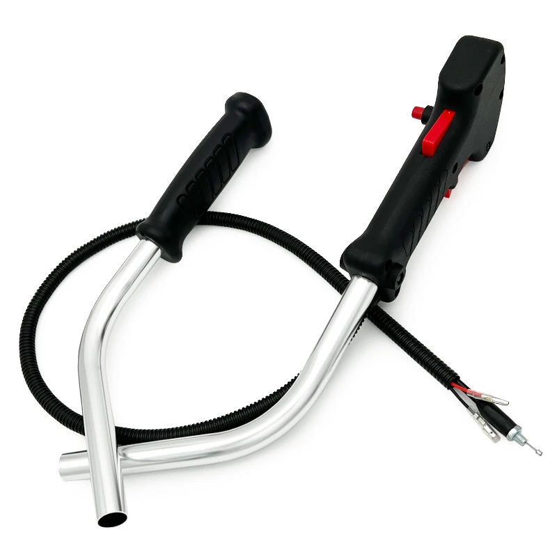 草刈機用アルミチューブハンドルスロットルスイッチ