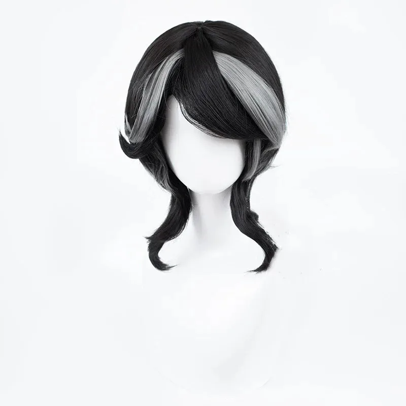 لعبة الهوية الخامس إيما وودز البستاني تأثيري حلي مسرح المضيف سهرة معطف قميص موحد مجموعة كاملة شعر مستعار رجل امرأة كرنفال الدعاوى