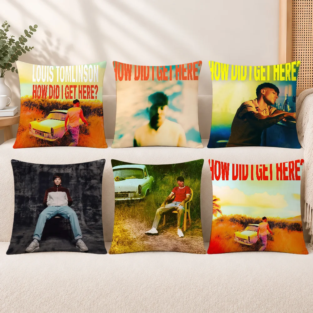 SINGER L-LouisS T-TomlinsonS Cushion Cover Decorative Throw Pillow Modern Square Romantic Couch Sofa Bed Car