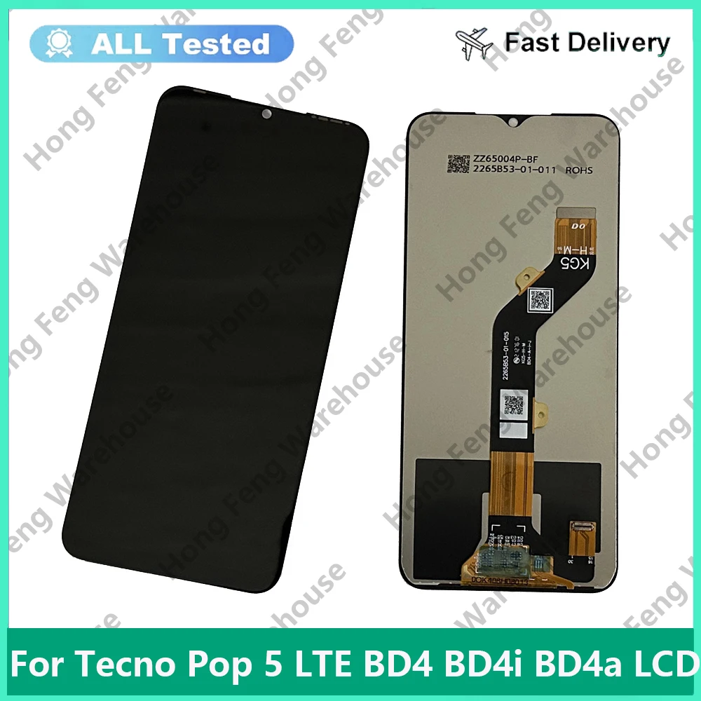 

6.52" Tested LCD For Tecno POP 5 LTE BD4 LCD Display Touch Screen Digitizer Assembly POP5 LTE BD4i BD4a LCD Replacement Parts