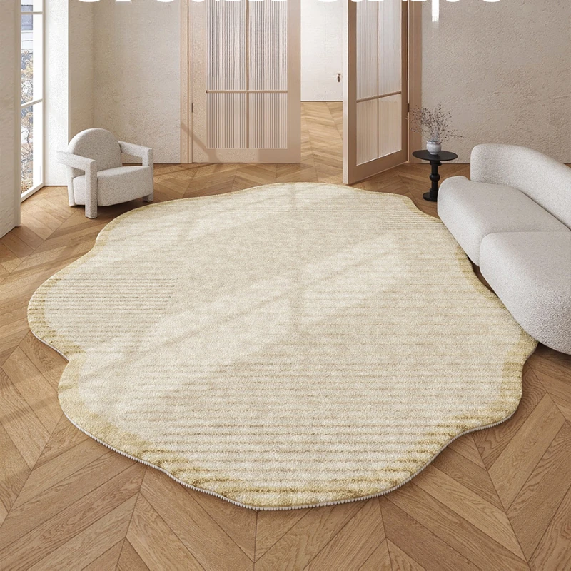 Living Room Carpet Irregular Bedroom Bedside Sofa and Tea Table Floor Mat