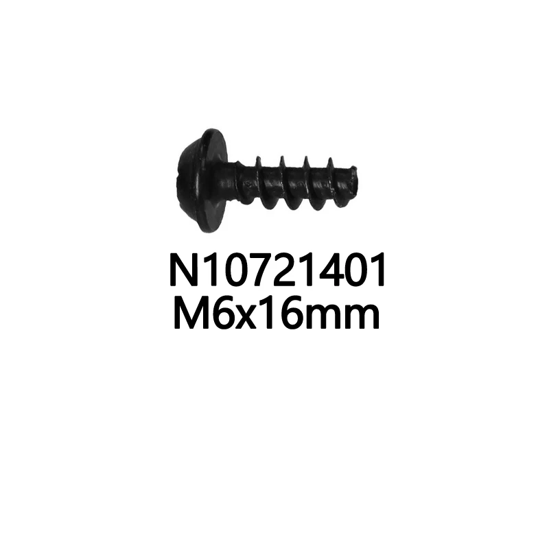 M6X16mm Oval Head Self-Tapping Screw N10721401 For Audi VW Seat Skoda N 107 214 01