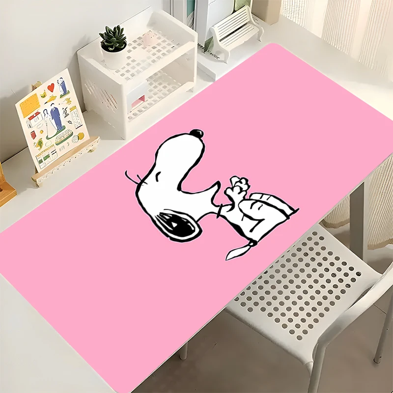 Muismat Snoopy Gamer Computer Speciaal ontworpen Mini Pc Bureaumat Modern tafeltoetsenbord Laptoptapijt XXL Gaming muismat
