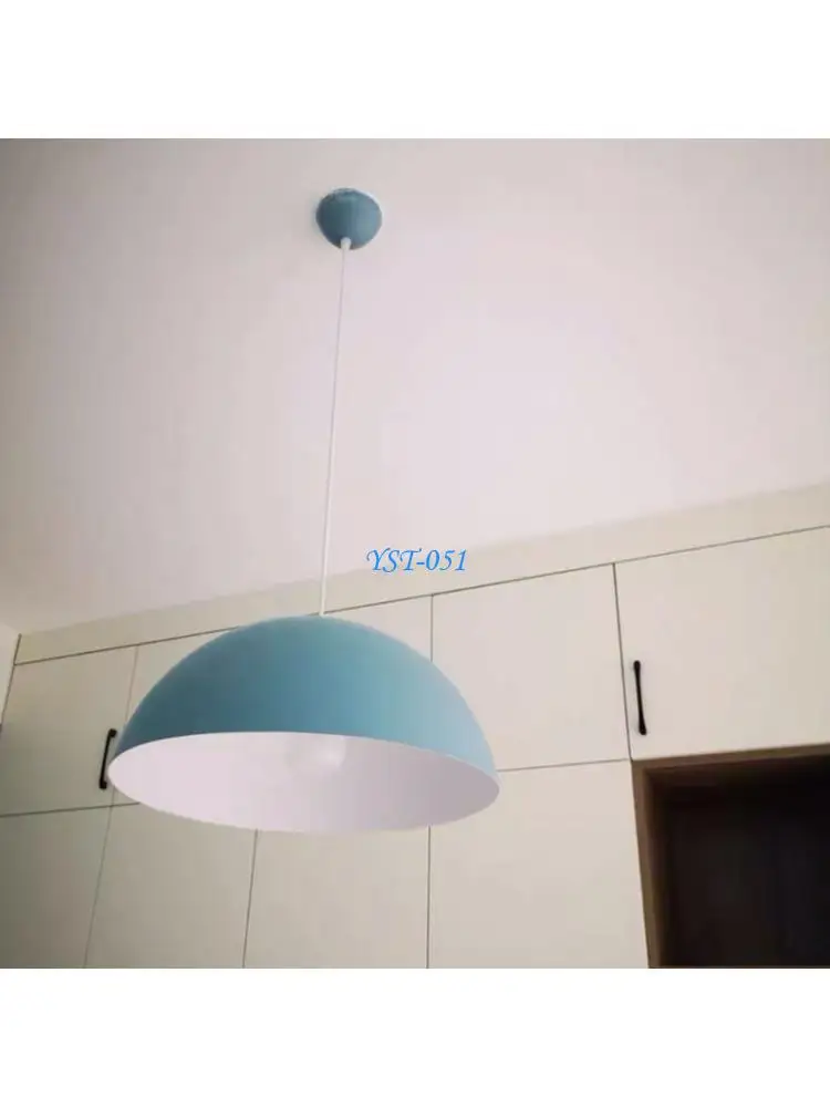 E15A Dome Shaped Ceiling Light Shade Metal Pendant Light Lampshades Home Decoration