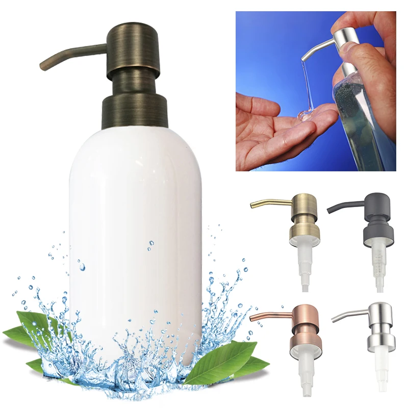 

Soap Pump Retro Metal Nozzle Bathroom Accessories Liquid Soap Dispenser Lotion Shampoo Pump Bird Head Soap Dispenser